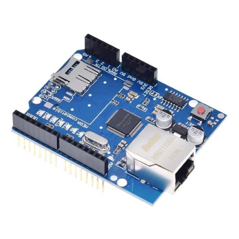 Ethernet Shield Módulo W5100 Para Arduino Uno Mega 1280 2560 Robot Electronica 0791