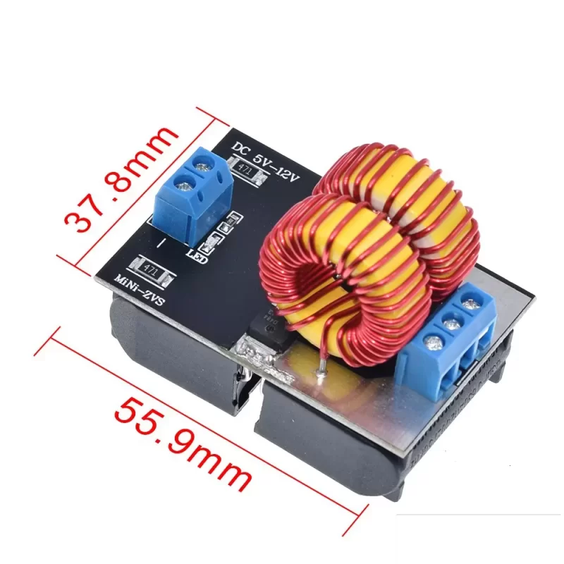 Modulo De Induccion Magnetica 120w Zvs 5v 12v 5a - Imagen 6