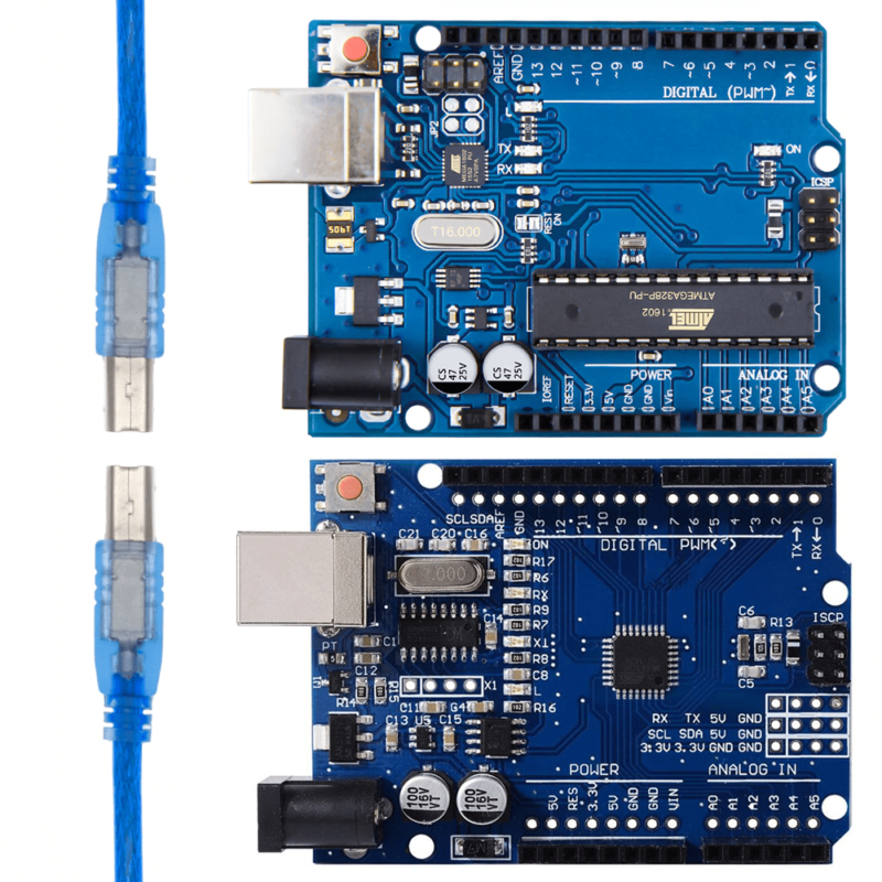 Arduino Uno R3 Tarjeta de Desarrollo Compatible + Cable USB