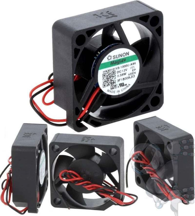 Ventilador 30x30x10MM 12V Conector JST 2.54 mm - Imagen 4