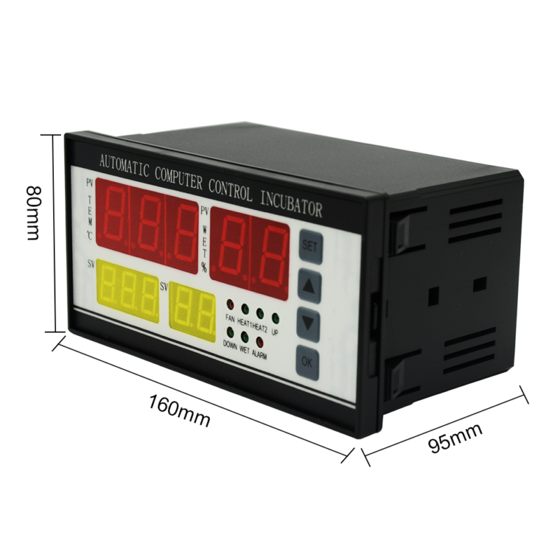 CONTROLADOR TEMPERATURA HUMEDAD VOLTEO INCUBADORA XM-18 - Imagen 5