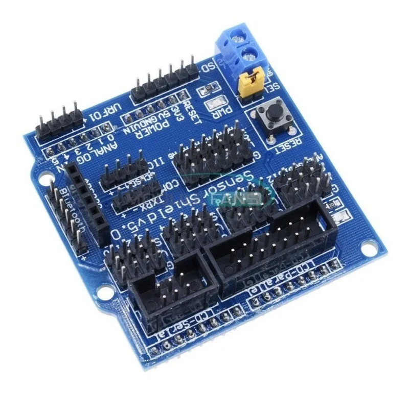 Sensor Shield V5 Tarjeta De Expansión Arduino Uno Mega - Imagen 4