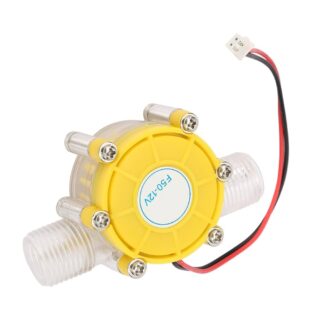 Generador de turbina de flujo de agua hidráulico DIY - F50-12 V/10 W