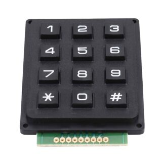 Teclado Matricial Profesional 3x4 Formato PCB 12 Teclas